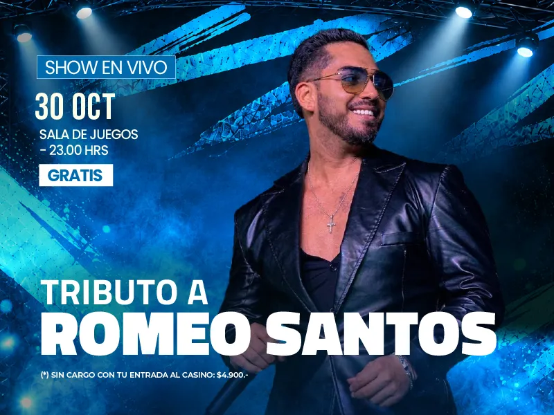 Tributo a Romeo Santos – 30 de Octubre